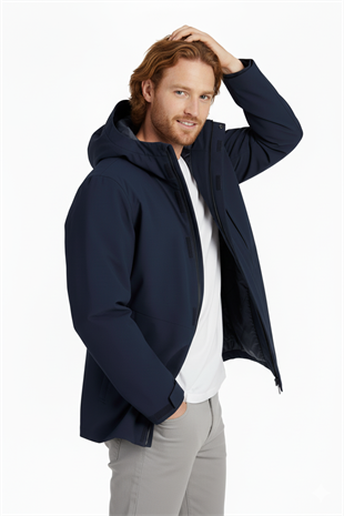 Jack & Jones JJEKEEN JACKET Erkek Mont Lacivert 12278781