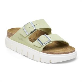 Birkenstock Arizona Chunky VL Soluk Yeşil Çift Tokalı Kadın Terlik 1026888 v