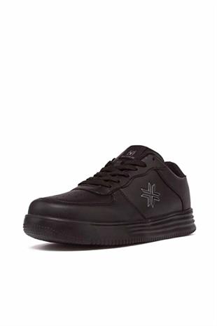 BUCKHEAD 4196 Siyah Low Air Force Conford Unisex Sneaker Spor Ayakkabı