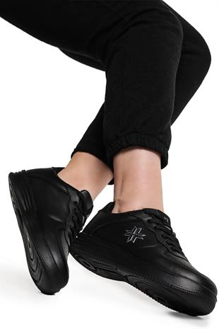 BUCKHEAD 4196 Siyah Low Air Force Conford Unisex Sneaker Spor Ayakkabı