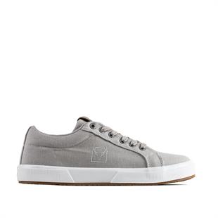BUCKHEAD 4213 Mayer Gri Yazlık Keten Comfort Sneaker Spor Ayakkabı