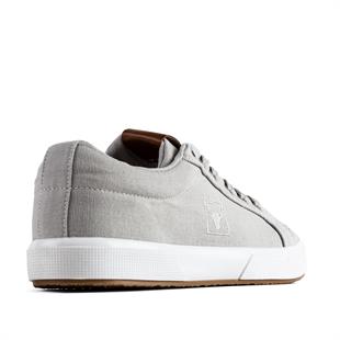 BUCKHEAD 4213 Mayer Gri Yazlık Keten Comfort Sneaker Spor Ayakkabı