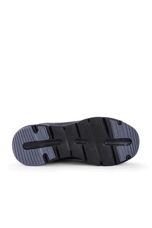 BUCKHEAD 4321 Timar Siyah Unisex Comfort Sneaker Spor Ayakkabı