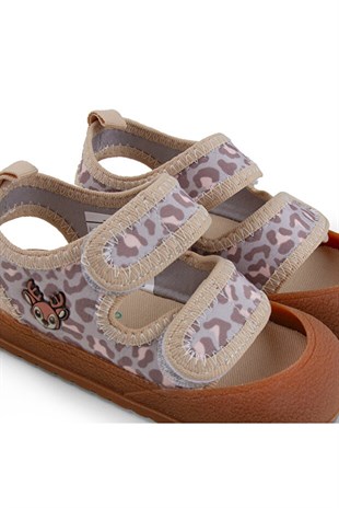 BUCKHEAD 4486 Dater Beige Bebek Çocuk Sandalet Buck4486-BH011-Dater