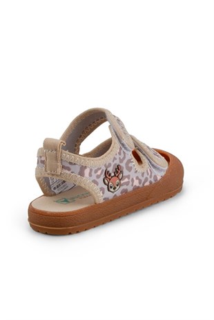 BUCKHEAD 4486 Dater Beige Bebek Çocuk Sandalet Buck4486-BH011-Dater