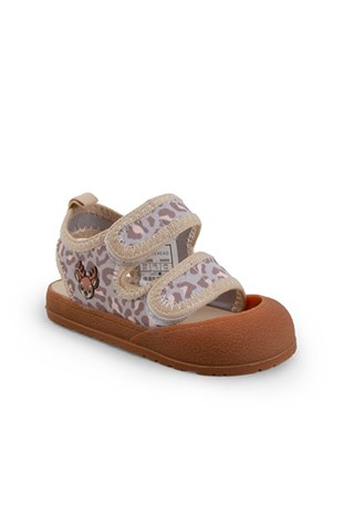 BUCKHEAD 4486 Dater Beige Bebek Çocuk Sandalet Buck4486-BH011-Dater