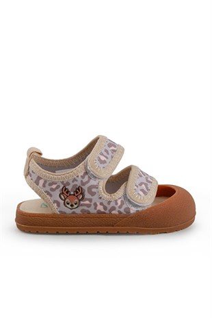 BUCKHEAD 4486 Dater Beige Bebek Çocuk Sandalet Buck4486-BH011-Dater