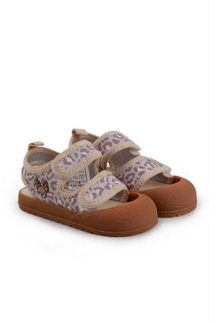 BUCKHEAD 4486 Dater Beige Bebek Çocuk Sandalet Buck4486-BH011-Dater