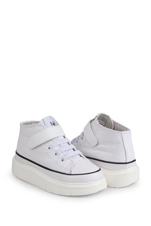 BUCKHEAD 4490 Axel White Çocuk Spor Ayakkabı Buck4490-BH000