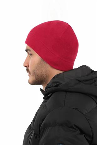 Slazenger Bent Sıcak Polar Bere Beanie Unisex Kırmızı