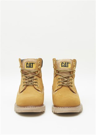 Caterpillar CAT Honey Nubuk Deri Sarı Unisex Bot Postal Ayakkabı