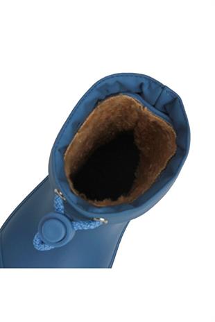 Igor Mendi Borreguito Kürklü Turquesa Çocuk Yağmur Çizmesi CC335-009