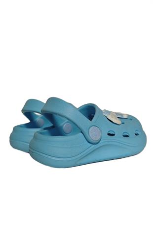 Cross Anatomik Ayıcık Figür Mavi Eva Plaj Deniz Günlük Çocuk Terlik 303