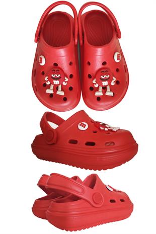 Cross Anatomik Kırmızı Eva Plaj Deniz Günlük Çocuk Terlik 755