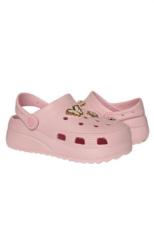 Cross Anatomik Taşlı Pembe Eva Plaj Deniz Günlük Çocuk Terlik 205