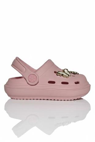 Cross Anatomik Taşlı Pembe Eva Plaj Deniz Günlük Çocuk Terlik 755