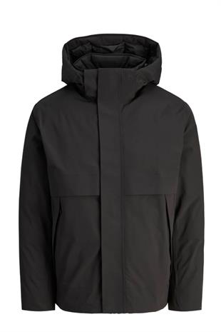 Jack & Jones JPRCCMOON JACKET SN TechFusion Erkek Mont Siyah 12280905