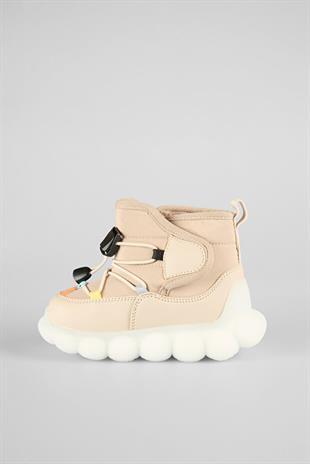 Vicco 943.B25K.500-15 Tatu Işıklı Bej Kız Çocuk Bot