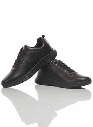 Jump 35141 Full Siyah Kadın Sneaker Spor Ayakkabı