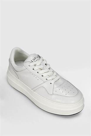 Lufian Vaness Beyaz Kadın Sneaker Ayakkabı 122230040