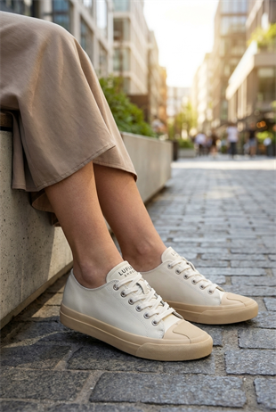 Lufian Liana Beyaz Kadın Sneaker Ayakkabı 121230037