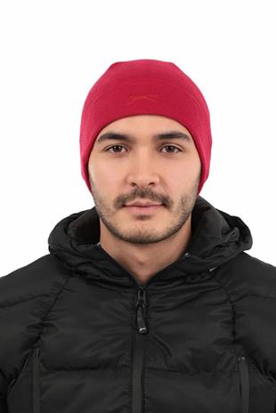 Slazenger Bent Sıcak Polar Bere Beanie Unisex Kırmızı