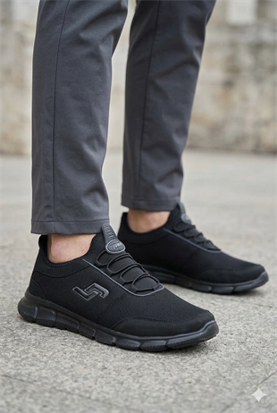 Jump 15529 Siyah Erkek Spor Ayakkabı