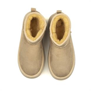 Roy Jones Melbourne Kadın İçi Kürklü Bej Yüksek Taban Günlük Bot 9000-101