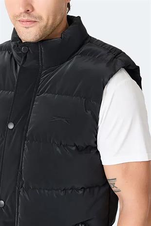 Slazenger HALOX Erkek Şişme Yelek Siyah