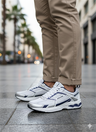 Jack & Jones JFWTOKYO PU Erkek Beyaz Sneaker Spor Ayakkabı 12261964