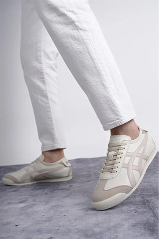 eTayger E-2010-2055 Ekru Bej Unisex Sneaker Spor Ayakkabı