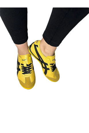 eTayger E-2010-2059 Sarı Siyah Unisex Sneaker Spor Ayakkabı