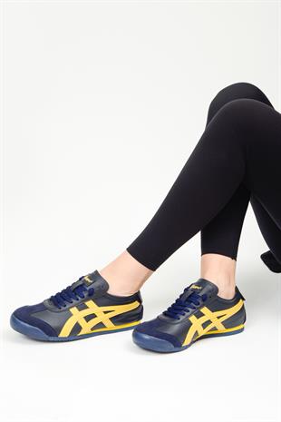 eTayger E-2014-2061 Lacivert Sarı Unisex Sneaker Spor Ayakkabı