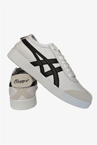 eTayger E-3152 SMB Beyaz Siyah Unisex Sneaker Spor Ayakkabı
