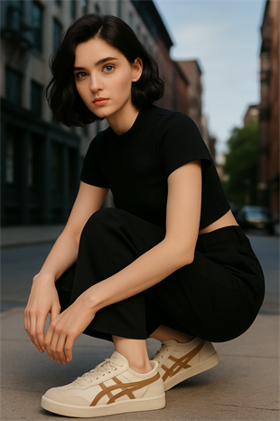 eTayger E-3153-3155 SMB Bej Kahve Unisex Sneaker Spor Ayakkabı