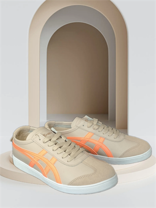eTayger E-3174 SMB Bej Turuncu Unisex Sneaker Spor Ayakkabı