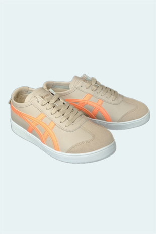 eTayger E-3174 SMB Bej Turuncu Unisex Sneaker Spor Ayakkabı