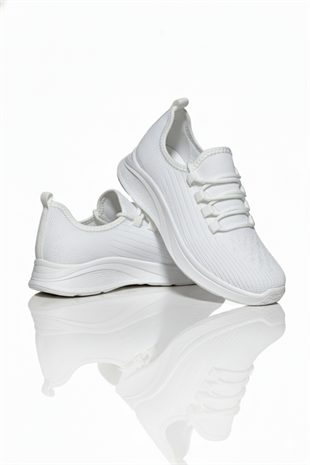 FeelUp FL-01-02 Beyaz Unisex Sneaker Spor Ayakkabı