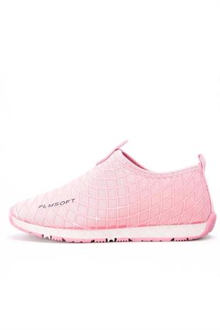 Fly Soft Su İticili Pembe Kız Çocuk Havuz Kreş Okul Ayakkabı