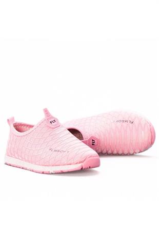 Fly Soft Su İticili Pembe Kız Çocuk Havuz Kreş Okul Ayakkabı