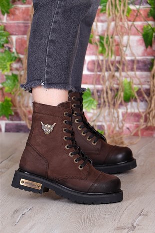 Hammer Jack Deri Erkek Bot Kahve 102 18505