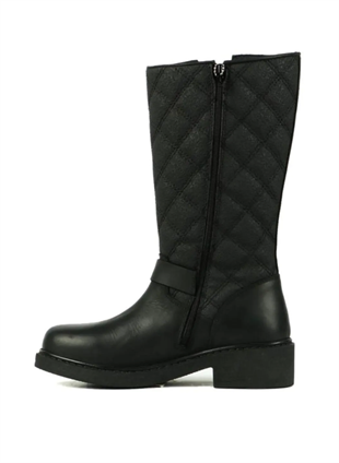 Hammer Jack Hakiki Deri Kadın Bot Postal Siyah 102 15980-Z v1