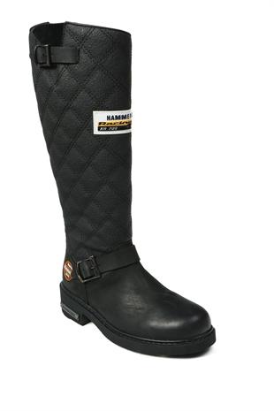 Hammer Jack Hakiki Deri Kadın Bot Postal Siyah 102 15935-Z v1