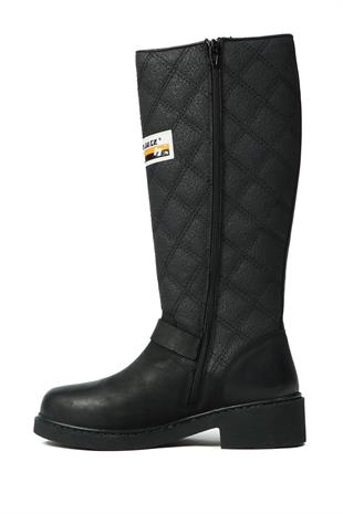 Hammer Jack Hakiki Deri Kadın Bot Postal Siyah 102 15935-Z v1