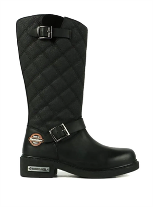 Hammer Jack Hakiki Deri Kadın Bot Postal Siyah 102 15980-Z v1