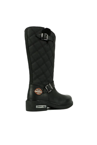 Hammer Jack Hakiki Deri Kadın Bot Postal Siyah 102 15980-Z v1