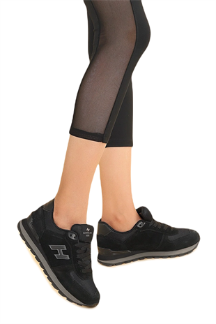Hammer Jack Peru Unisex Günlük Spor Ayakkabı 19250 Siyah Füme