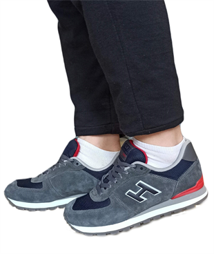 Hammer Jack Peru Unisex Sneaker Spor Ayakkabı 19250 Meet Gri Kırmızı