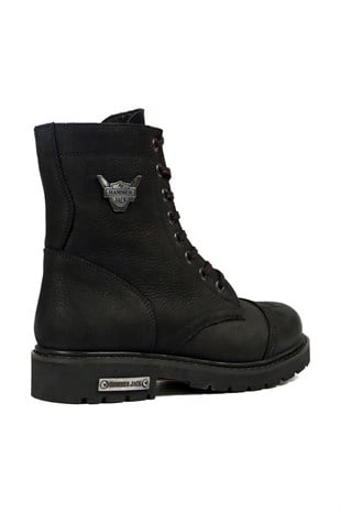 Hammer Jack Siyah Deri Erkek Bot 102 18505