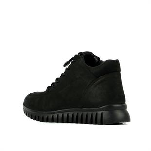 Hammer Jack Siyah Deri Unisex Yarım Bot 102 18810